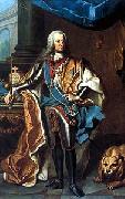 George Desmarees Kurfurst Karl Albrecht als Kaiser Karl VII oil